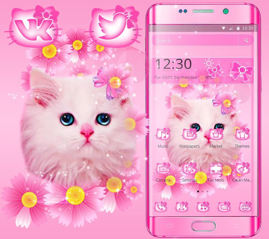 Detail Wallpaper Kucing Pink Nomer 18