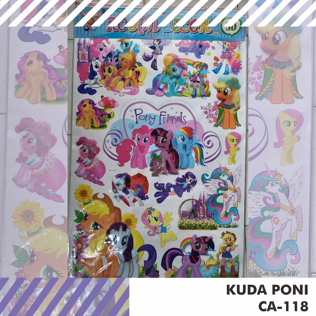 Detail Wallpaper Kuda Poni 3d Nomer 31