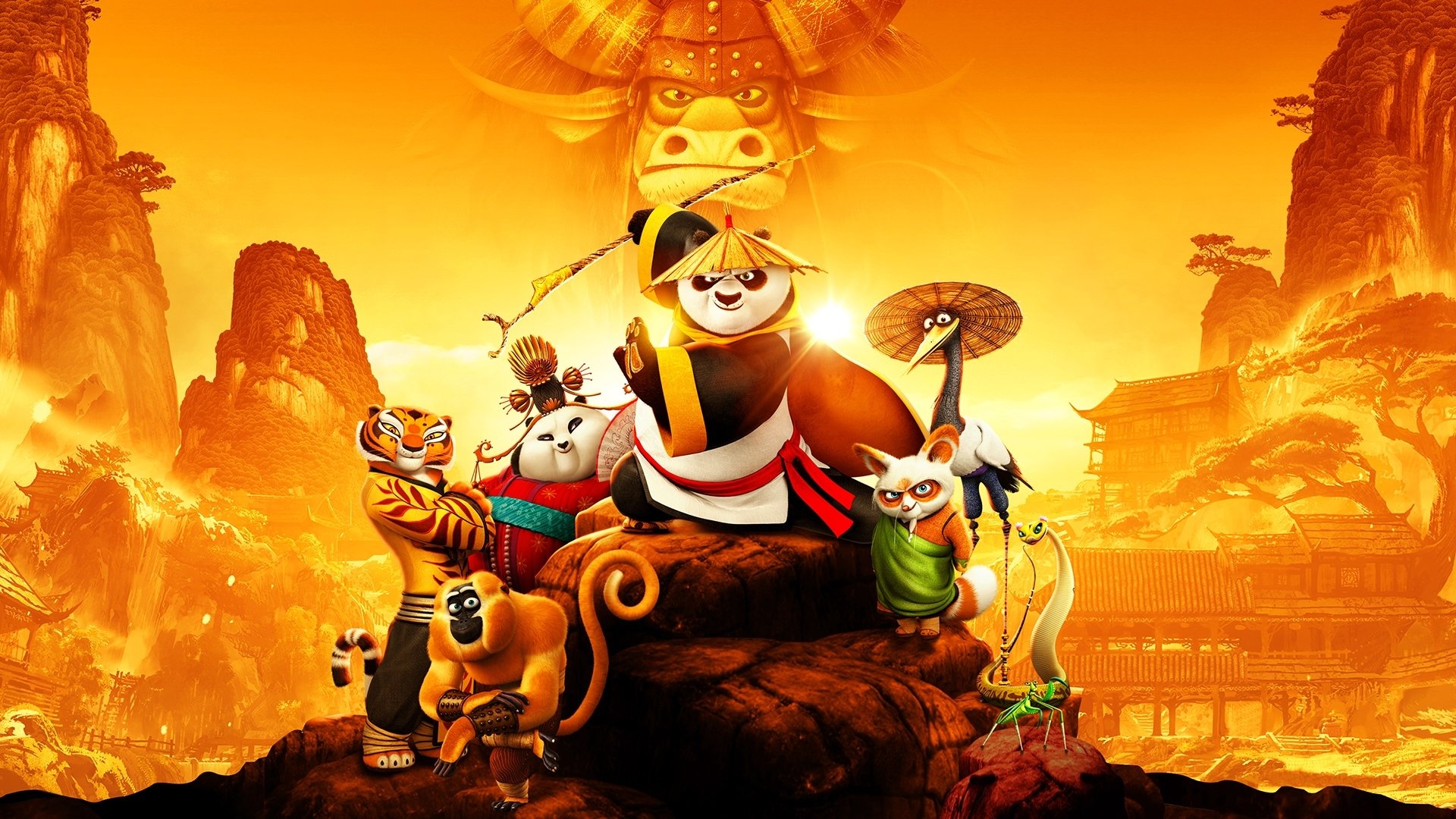 Wallpaper Kungfu Panda 3 - KibrisPDR