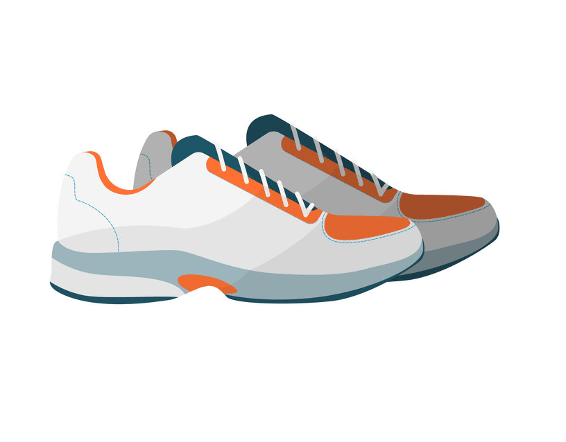 Detail Running Shoes Clipart Nomer 31