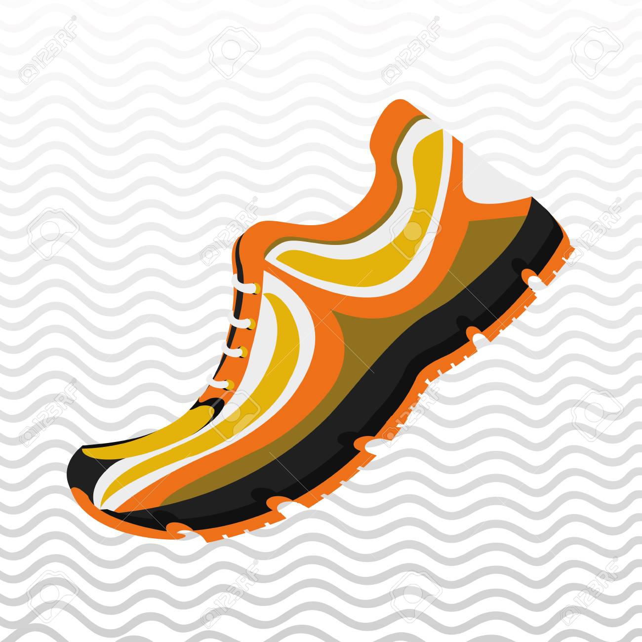 Detail Running Shoes Graphic Nomer 3