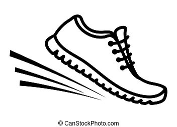 Detail Running Sneakers Clipart Nomer 12