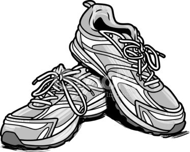 Detail Running Sneakers Clipart Nomer 21
