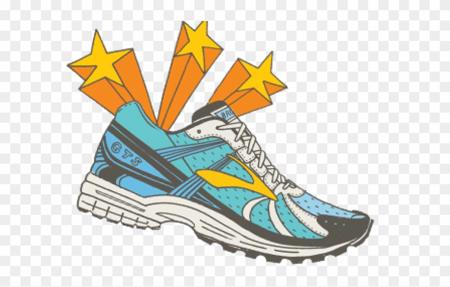 Detail Running Sneakers Clipart Nomer 27