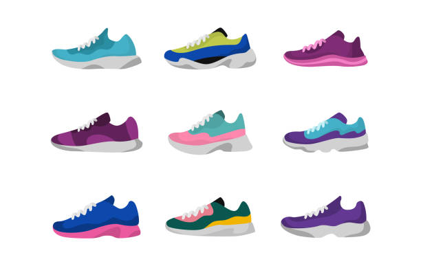 Detail Running Sneakers Clipart Nomer 39