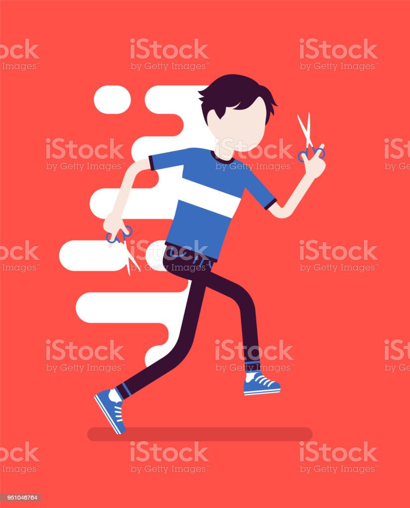 Detail Running With Scissors Clipart Nomer 12