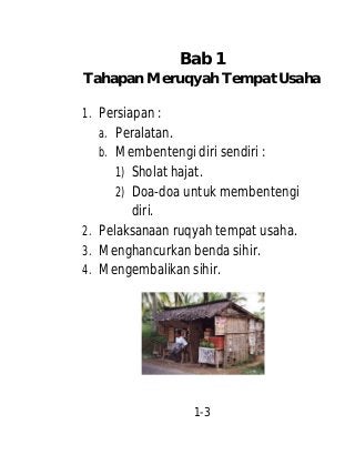 Ruqyah Rumah Dan Tempat Usaha - KibrisPDR