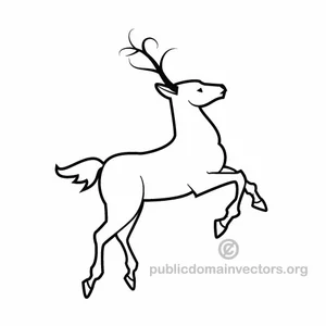 Detail Rusa Vector Nomer 38