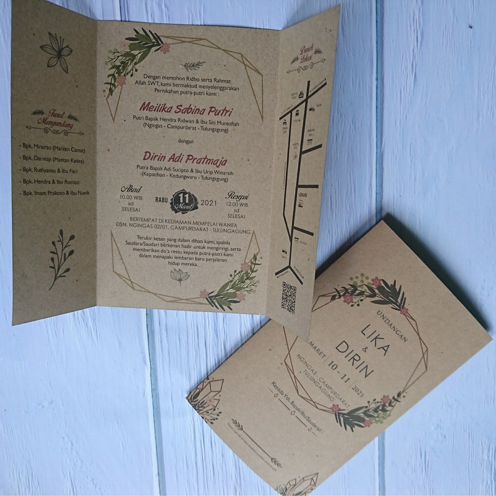 Detail Rustic Undangan Nomer 13