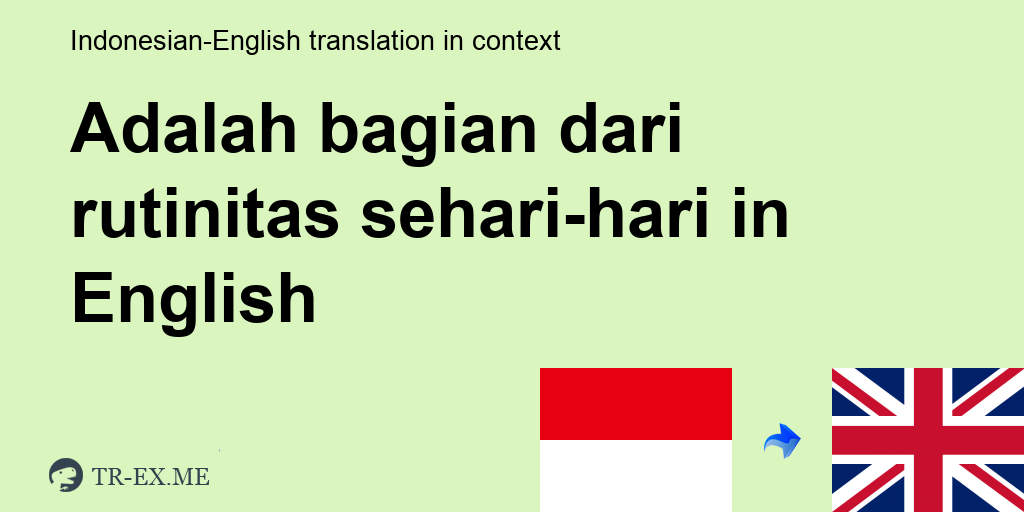 Detail Rutinitas Sehari Hari Nomer 17