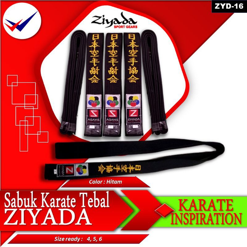 Detail Sabuk Hitam Karate Nomer 41