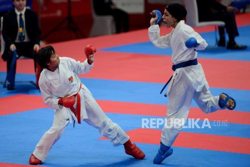 Detail Sabuk Merah Karate Nomer 39