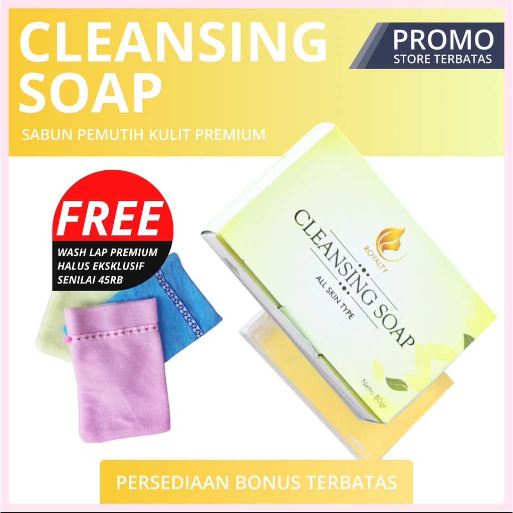 Detail Sabun Cleansing Soap Nomer 26