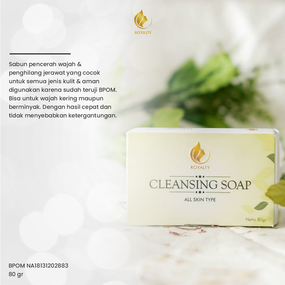 Detail Sabun Cleansing Soap Nomer 38