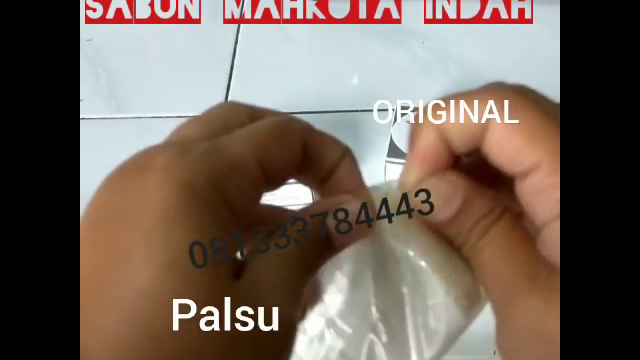 Detail Sabun Mahkota Indah Palsu Nomer 20