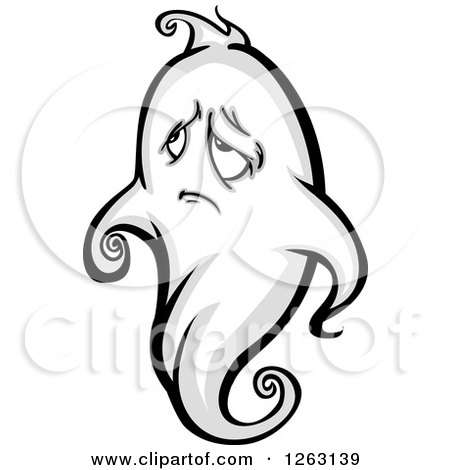 Detail Sad Ghost Clipart Nomer 15