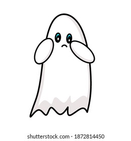 Detail Sad Ghost Clipart Nomer 18