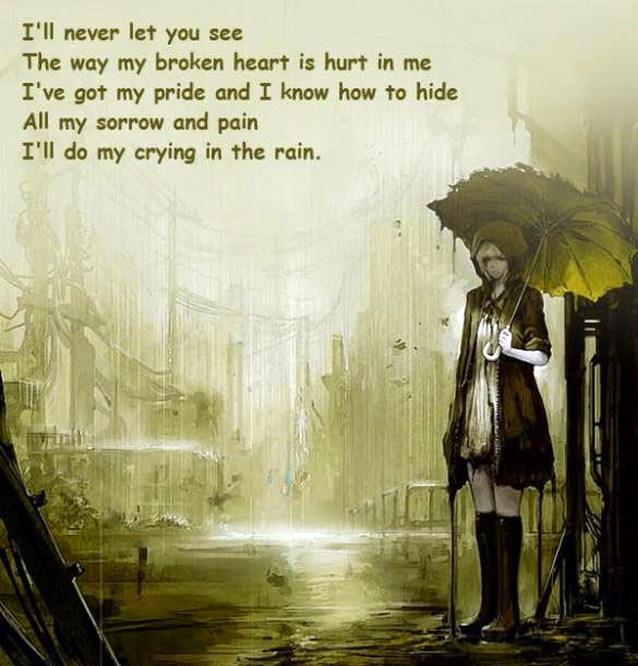 Detail Sad Rain Quotes Nomer 18