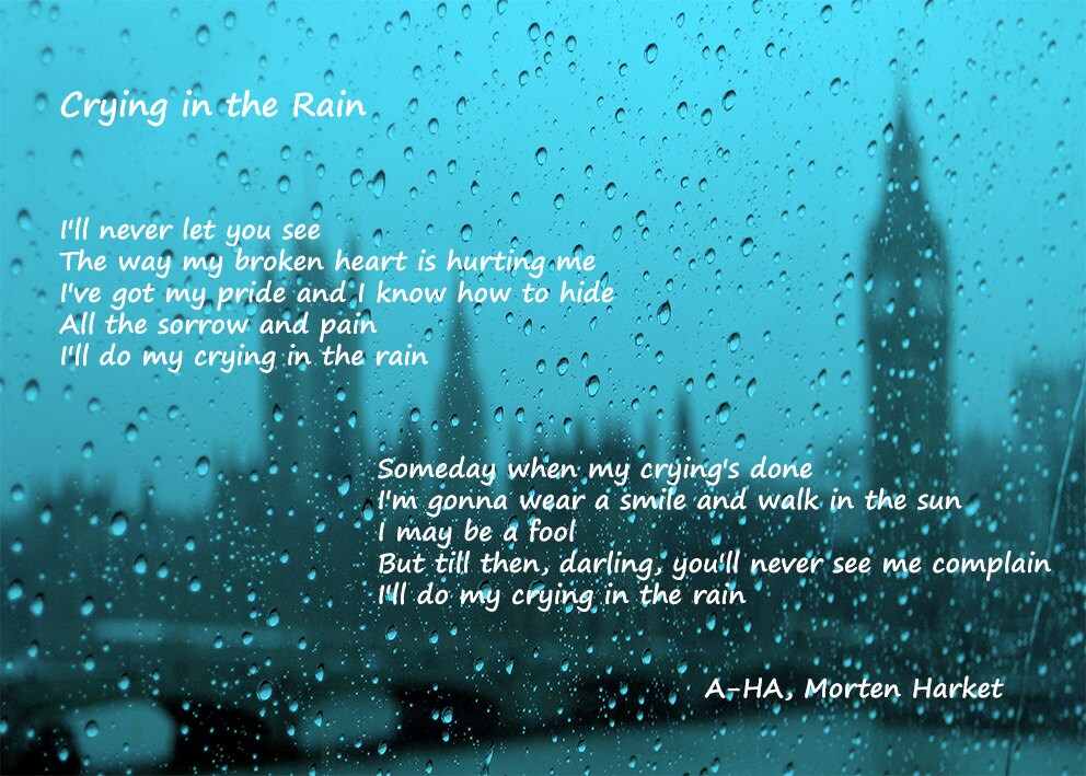 Detail Sad Rain Quotes Nomer 33