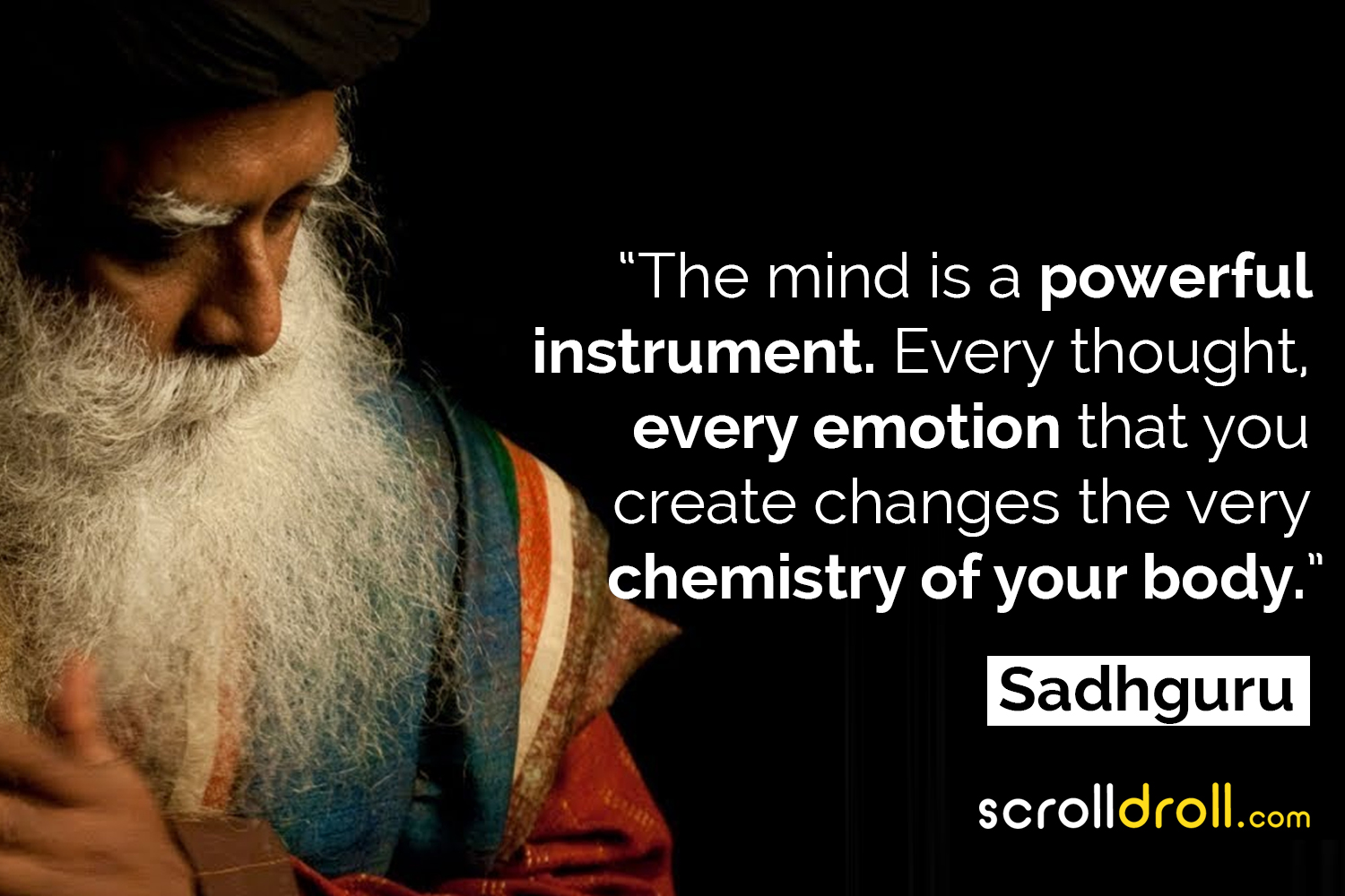 Detail Sadhguru Quotes On Mind Nomer 15