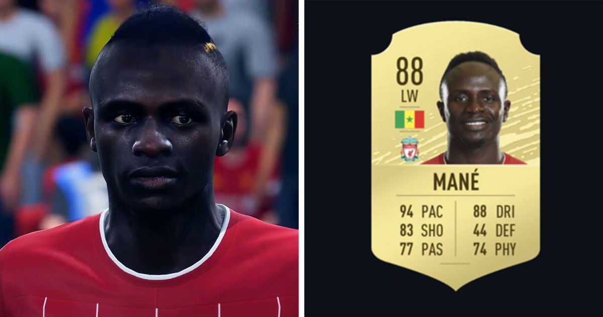 Detail Sadio Mane Fifa 17 Nomer 22