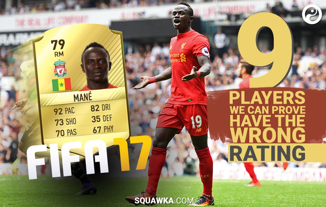 Detail Sadio Mane Fifa 17 Nomer 29