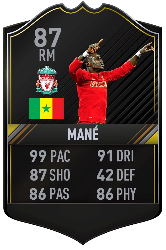 Detail Sadio Mane Fifa 17 Nomer 44