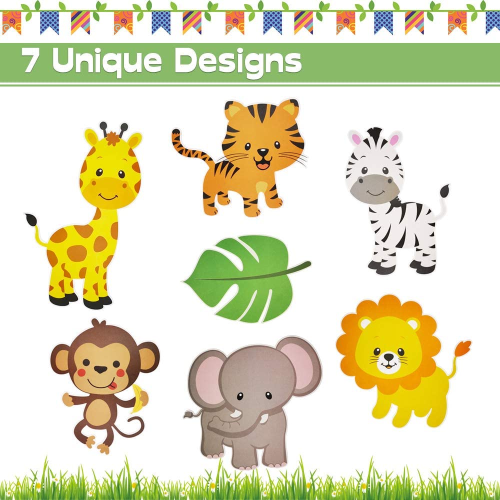 Detail Safari Animal Cutouts Free Nomer 25