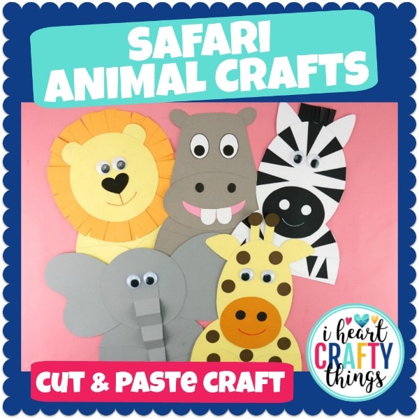 Detail Safari Animal Cutouts Free Nomer 42