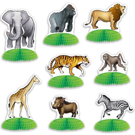 Detail Safari Animals Cutouts Nomer 31