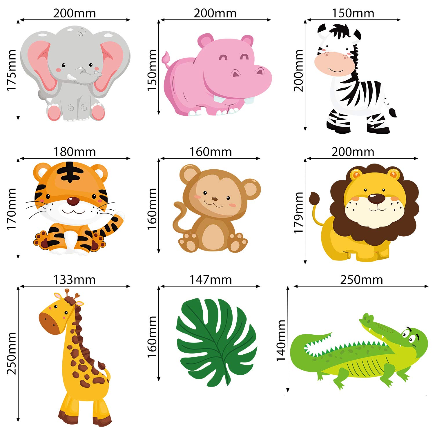 Detail Safari Animals Cutouts Nomer 41