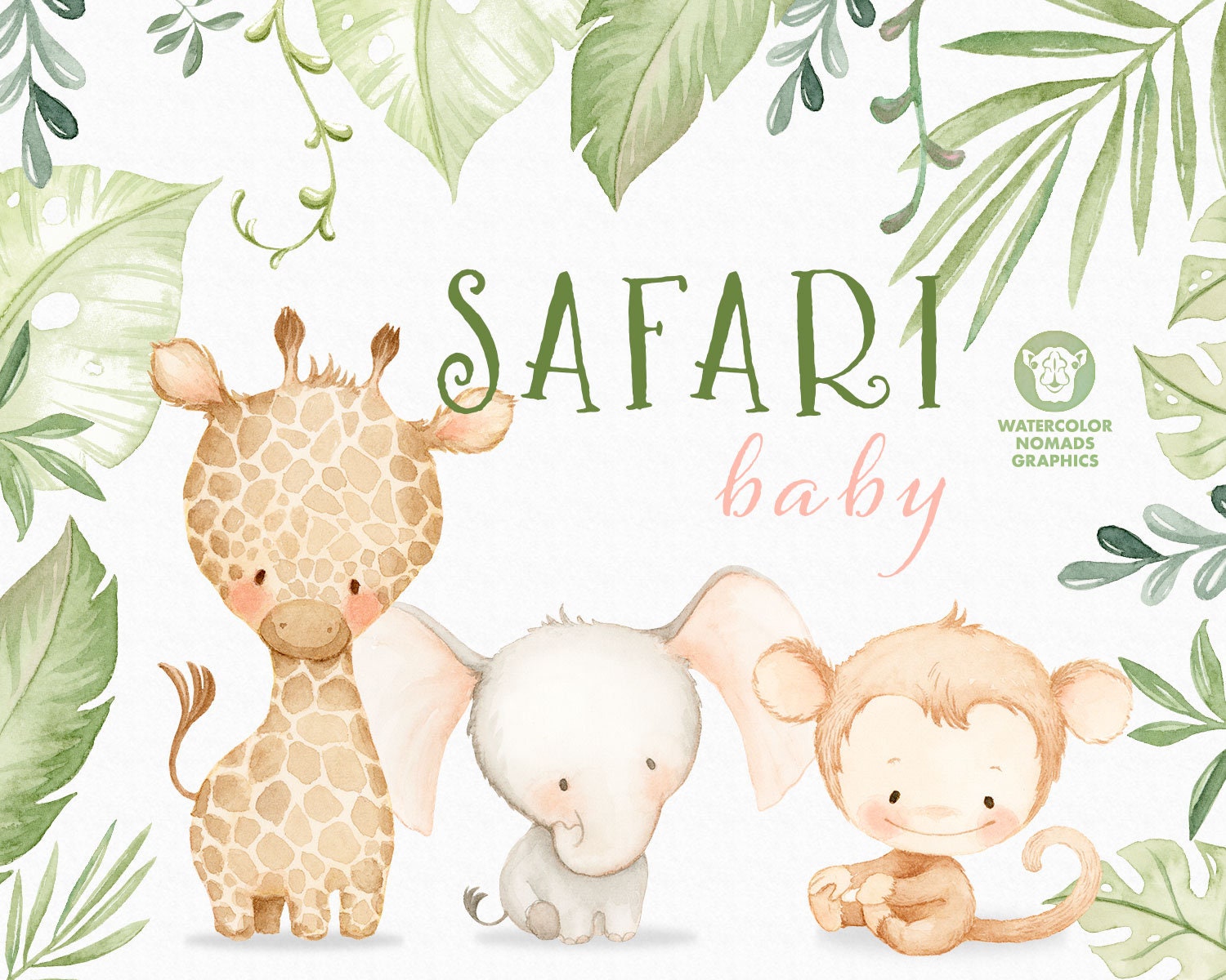 Detail Safari Baby Animals Clipart Nomer 24