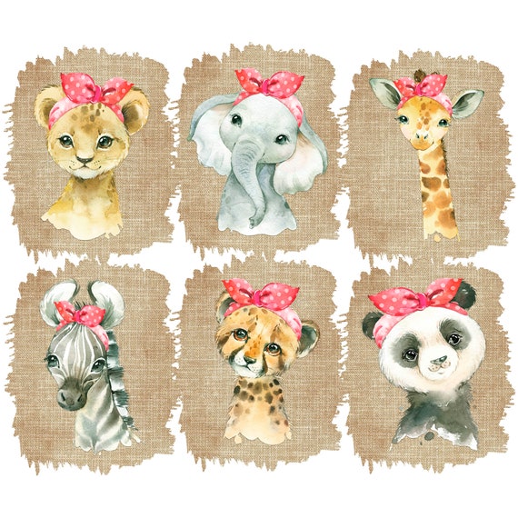 Detail Safari Baby Animals Clipart Nomer 29