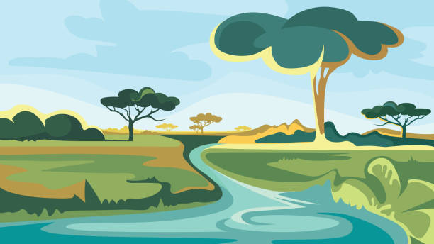 Detail Safari Background Clipart Nomer 31