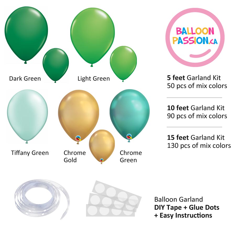 Detail Safari Balloon Garland Kit Nomer 20