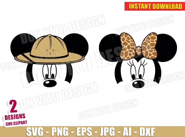 Detail Safari Mickey Ears Nomer 35