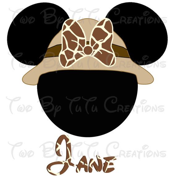 Detail Safari Mickey Ears Nomer 50