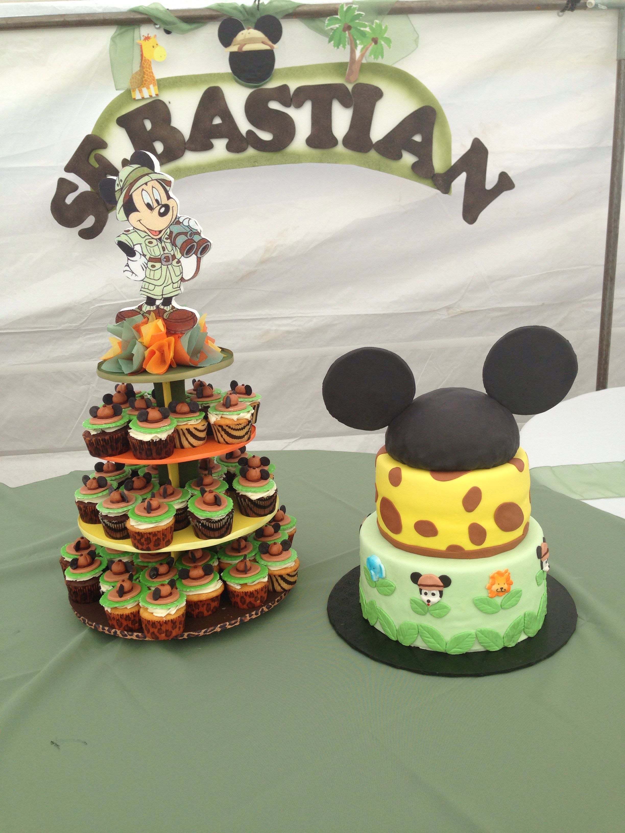 Detail Safari Mickey Mouse Cake Nomer 12