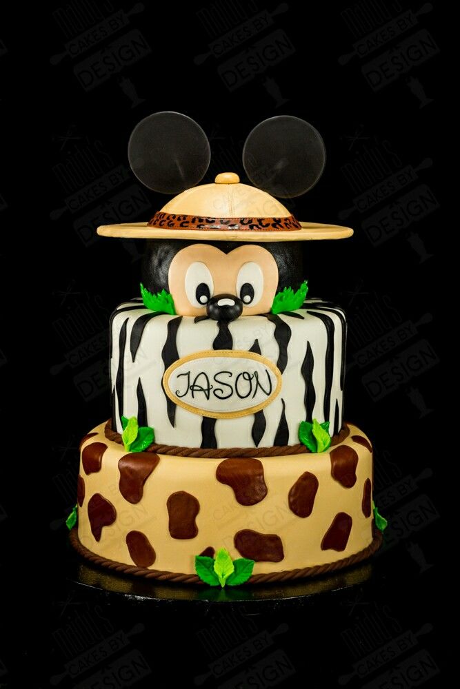 Detail Safari Mickey Mouse Cake Nomer 25