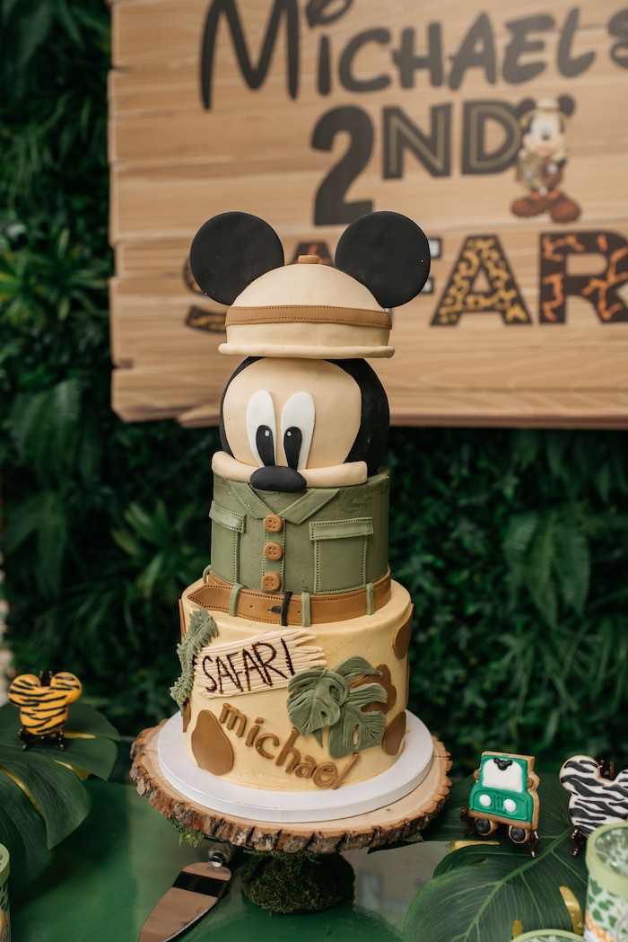 Detail Safari Mickey Mouse Cake Nomer 6