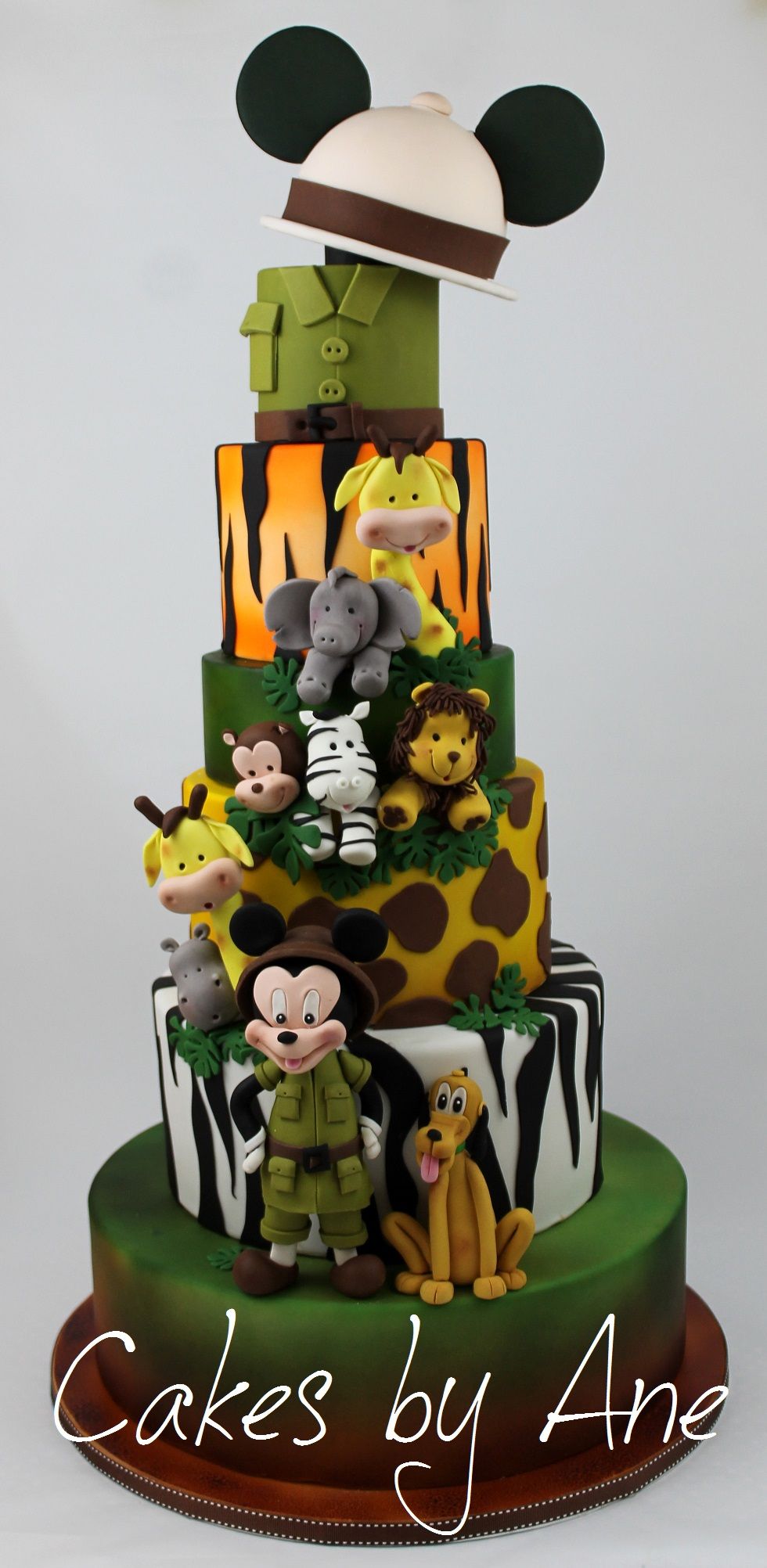 Detail Safari Mickey Mouse Cake Nomer 9