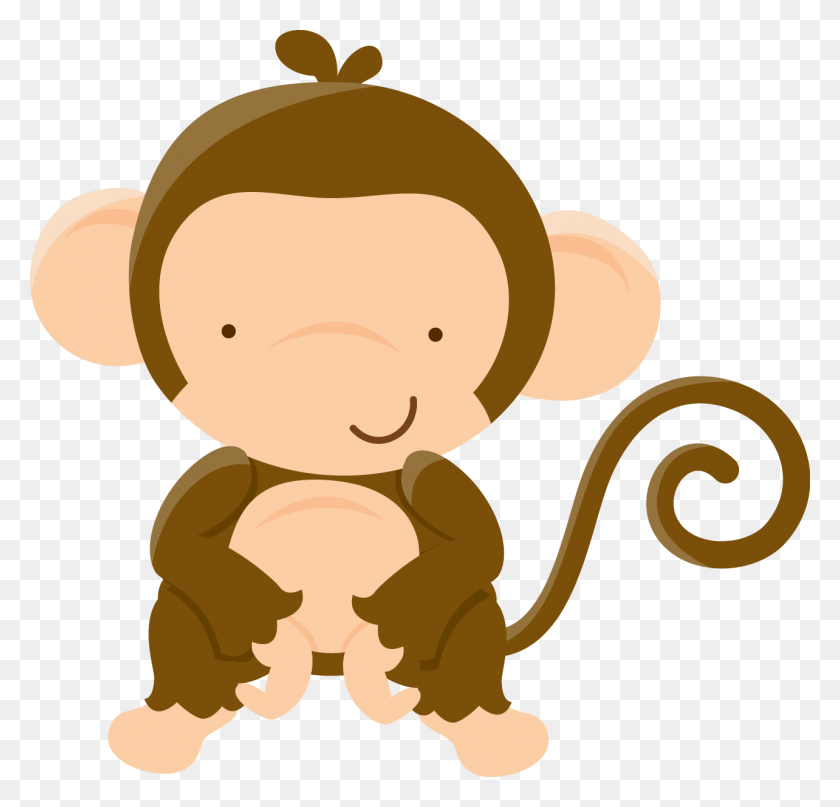 Detail Safari Monkey Clipart Nomer 29