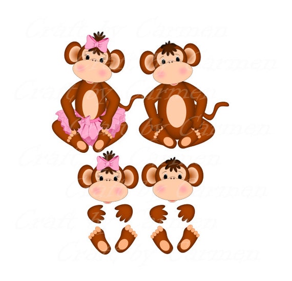 Detail Safari Monkey Clipart Nomer 41