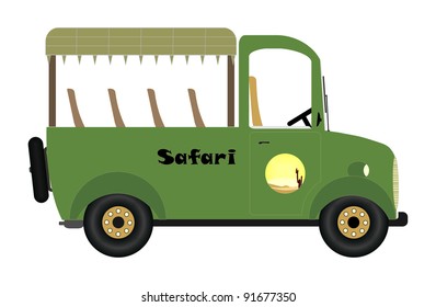 Safari Truck Clipart - KibrisPDR