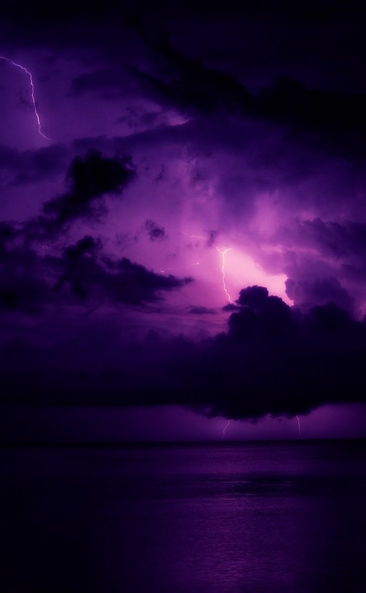 Detail Wallpaper Langit Ungu Nomer 8