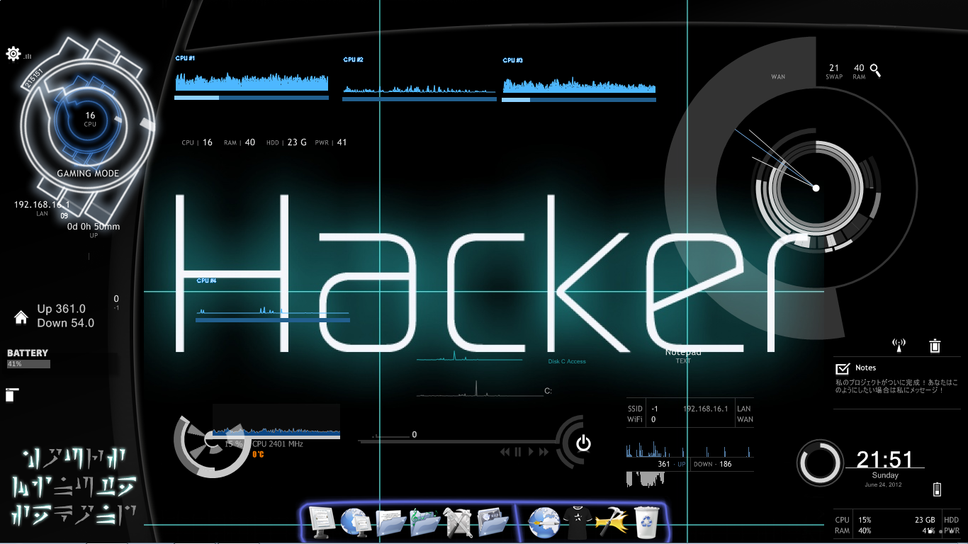 Detail Wallpaper Laptop Hacker Hd Nomer 19