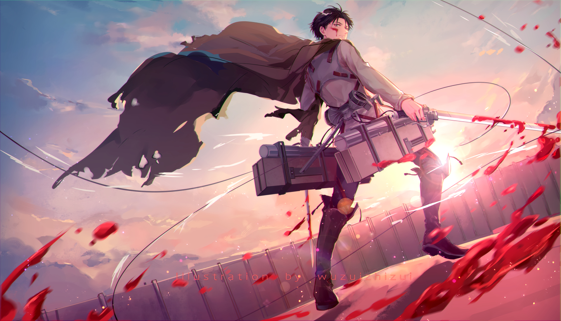 Detail Wallpaper Levi Ackerman Nomer 28