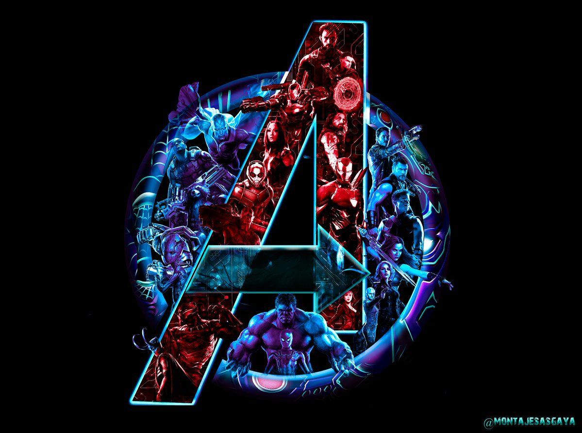 Detail Wallpaper Logo Avengers Nomer 12