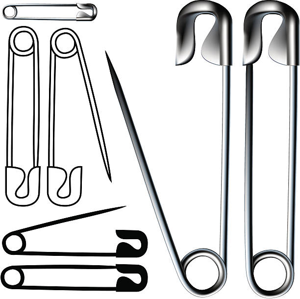 Detail Safety Pins Clipart Nomer 48