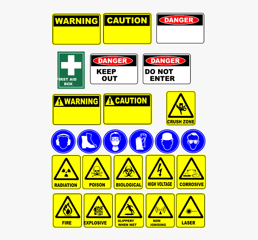 Download Safety Sign Png Nomer 11